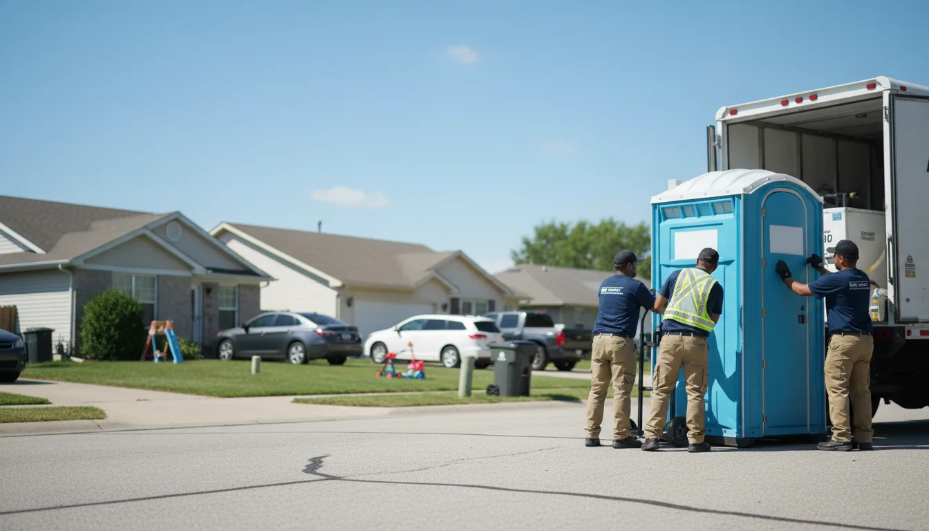 Standard Porta Potty Rentals in Oconee, IL near me